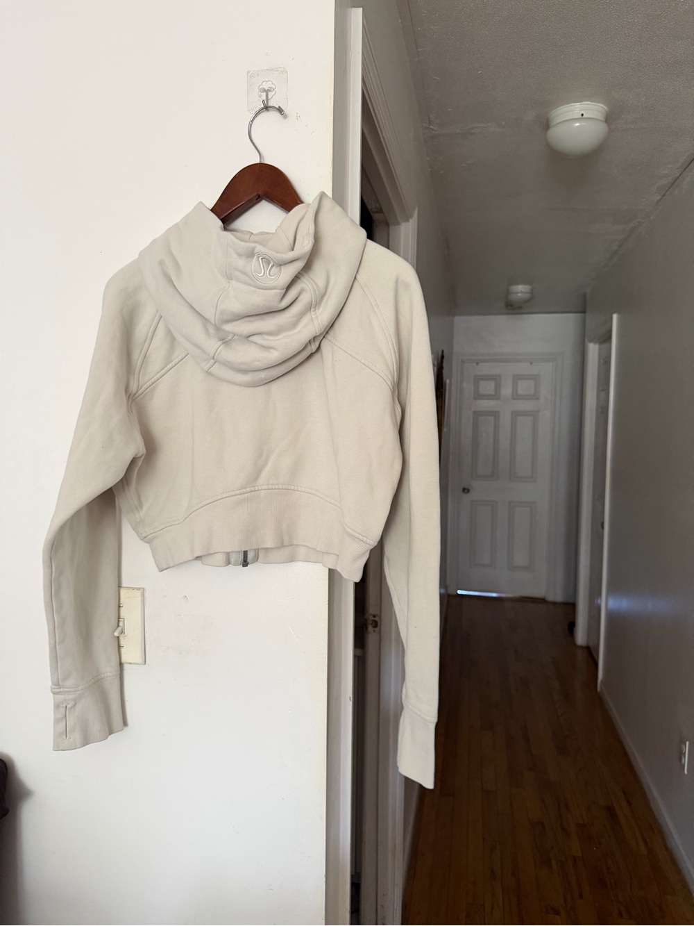 lululemon athletica Light Beige Zip-Up Hoodie - Picture 3 of 4
